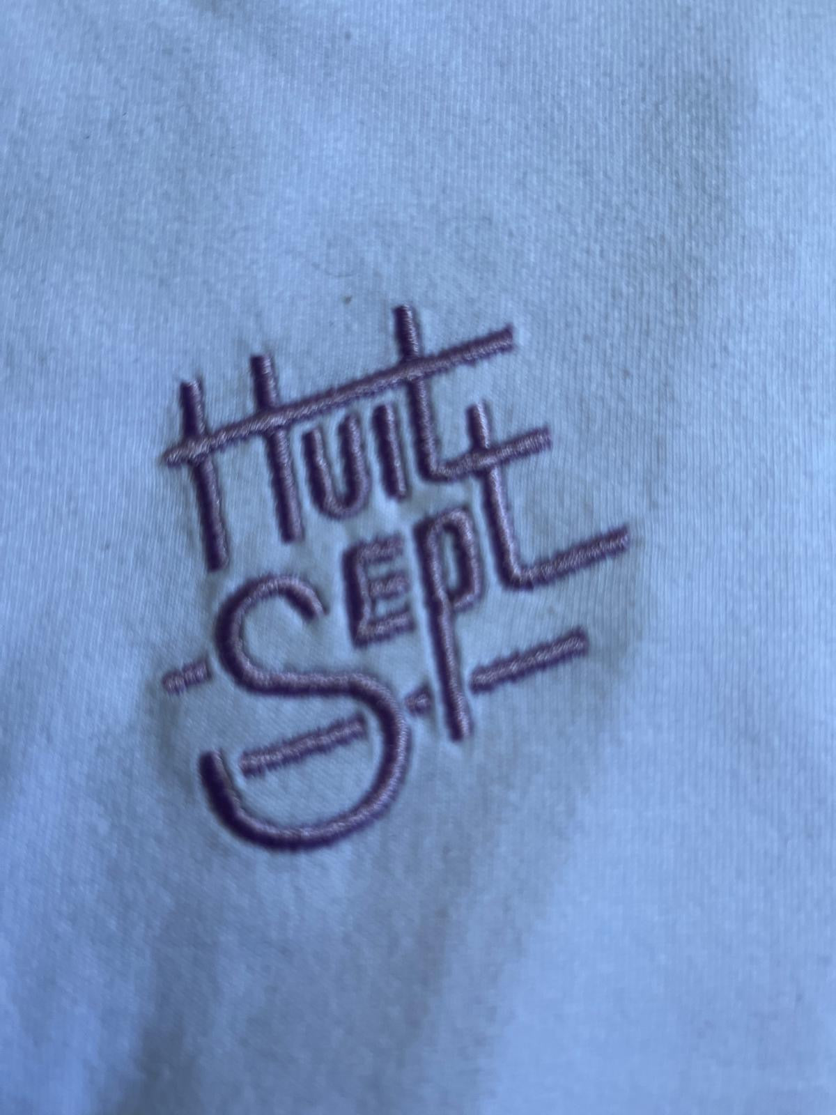 T-shirt collab EUROMULET / HUITSEPT brodé