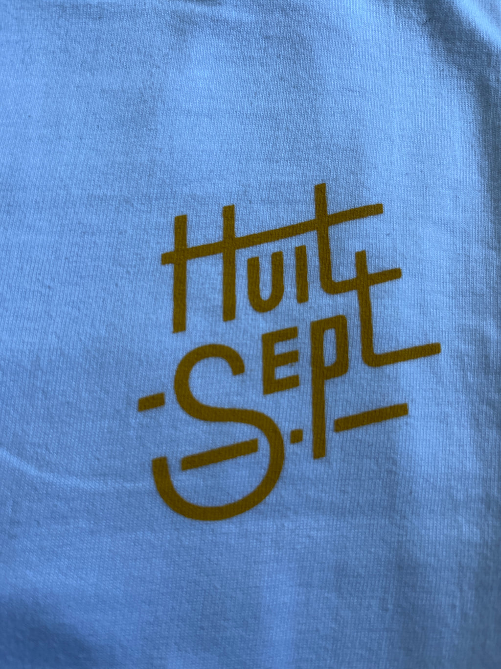T-shirt collab EUROMULET / HUITSEPT sérigraphié