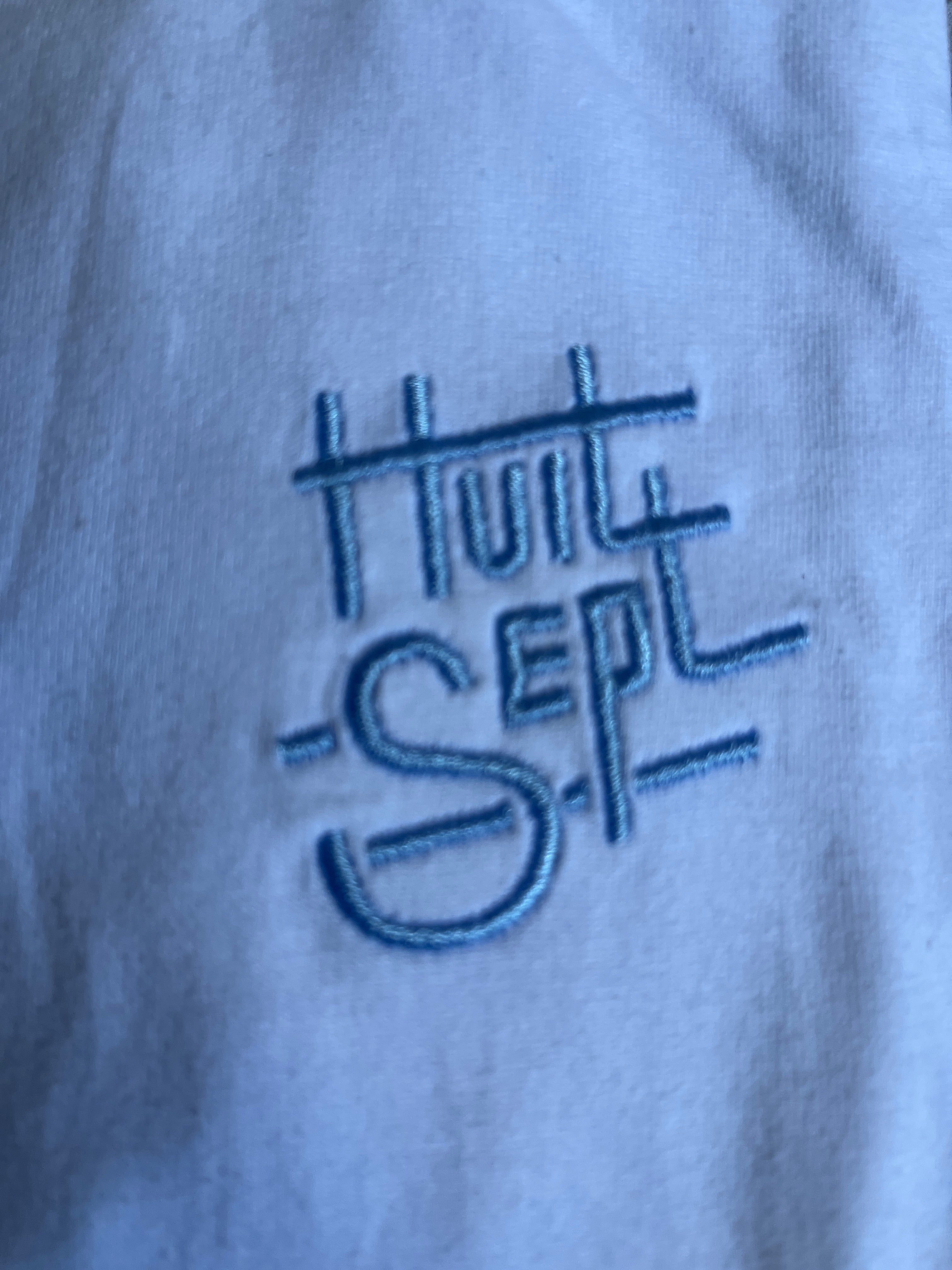 T-shirt collab EUROMULET / HUITSEPT brodé
